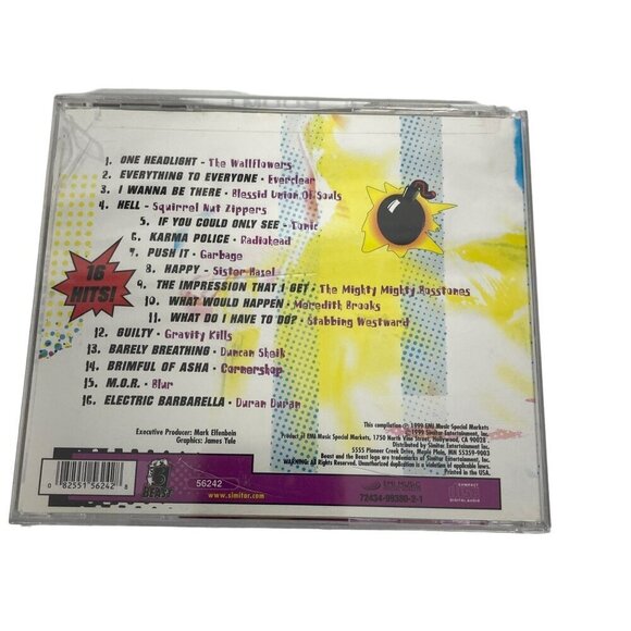Vintage 1999 Ka-Boom 16 Rippin' Tunes! Audio CD Various 90's Alternative Artists - Picture 2 of 2